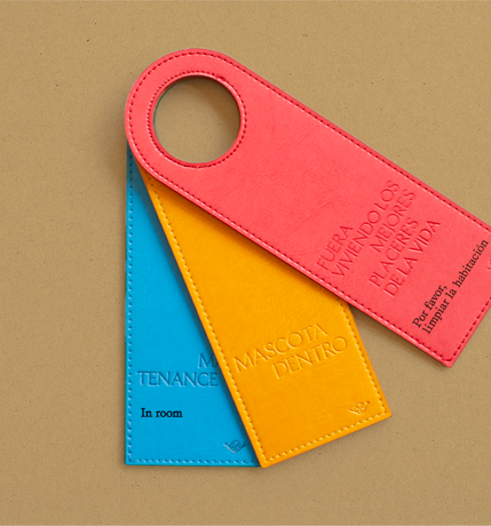 Colgagador habitación Kimpton los Monteros