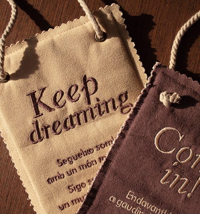 Colgador habitación Mas Salagrós